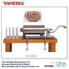 VANESSA 8LBS Commerical Hand Opeated Sausage Making Salami Filling Meat Stuffing Machine