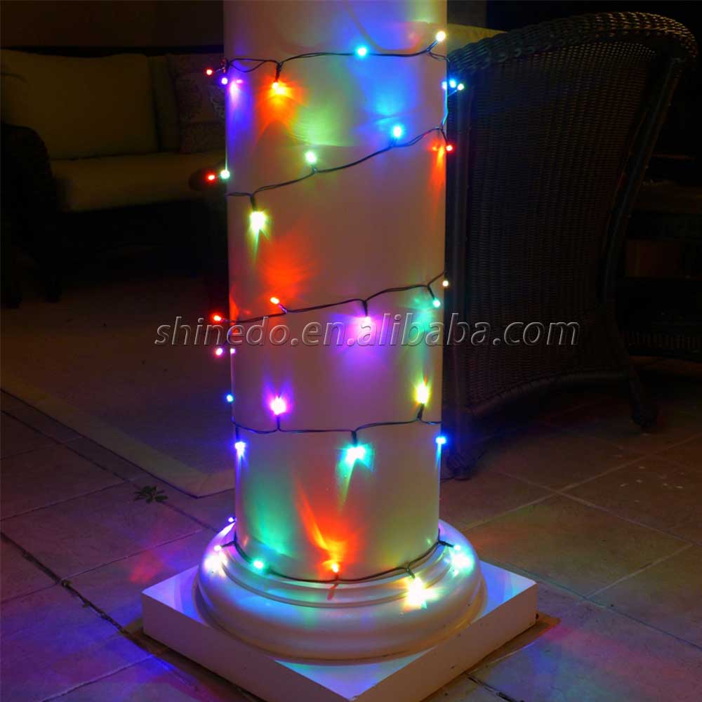 100/200LEDs Solar Powered String Fairy Christmas Lights for Garden, Party, Holiday Decoration