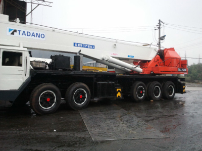 used TADANO TG750M truck crane