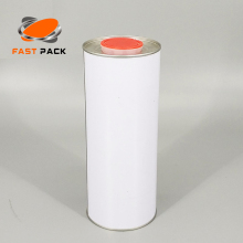 32 oz Steel Flat-Top Cans (plastic spout lid)