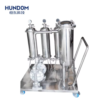 Stainless Steel Microporous Membrane Filter Cart