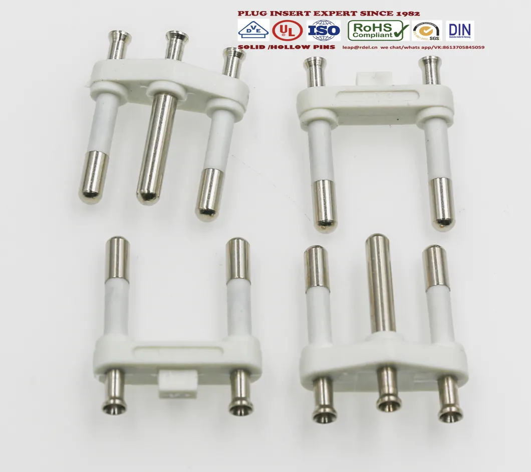 Brazil Plugs Insert Hollow Pins 4.8mm 4.0mm Inmetro