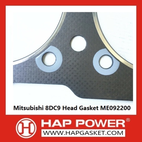 Guarnizione di testa Mitsubishi 8DC9 ME092200