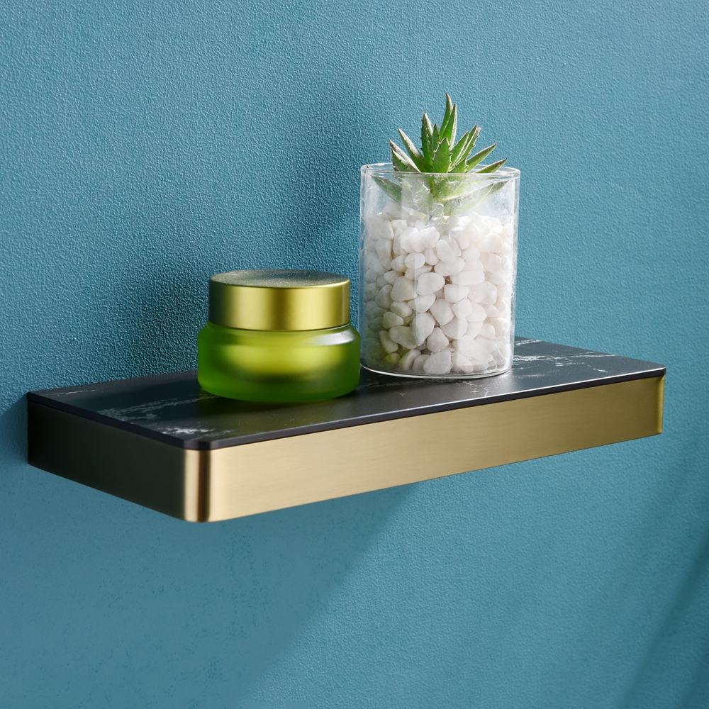 bathroom metal shelf