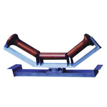 Trough type roller carrier