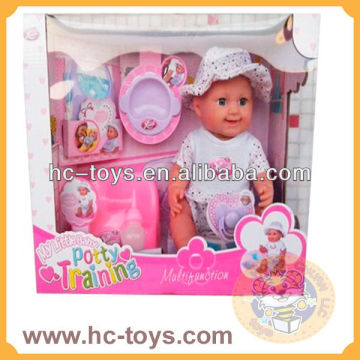 2014New doll toys,potty doll,drink-wet doll