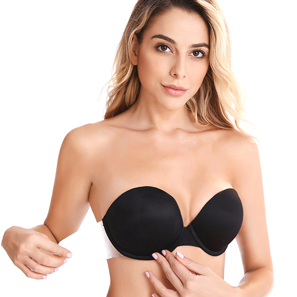 Push Up Wire Free Invisible Backless Adhesive bra