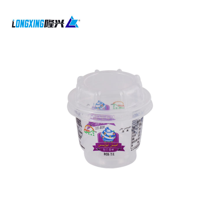 custom 150ml ice cream cup with PP lid