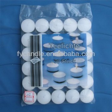 50 pc candle Smokeless tea lites for white church candle