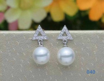 925 Silver Freshwater Pearl Earrings PE088