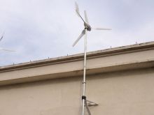 Nylon 600w 24v / 48v Wind Driven Generator With 3 Blade