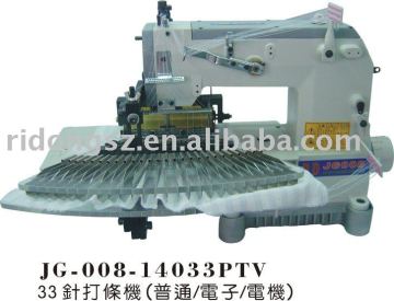 33 needle pin-tuck sewing machine