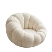 Nordic Teddy Wool Fabric Single Seater Sofa