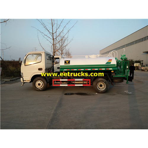 3000L Small Water Spraying Tanker Trucks