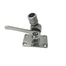 XINXING MARINE Stainless Steel 316 Antenna Base with Threaded Head