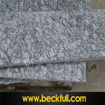 Sea Wave Granite Tombstone for Poland Marketing