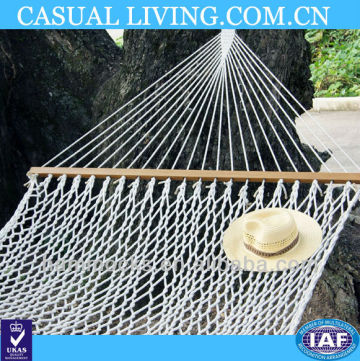 Hot new outdoor nylon rope hammock