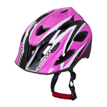 Colorful printing kids biking helmets