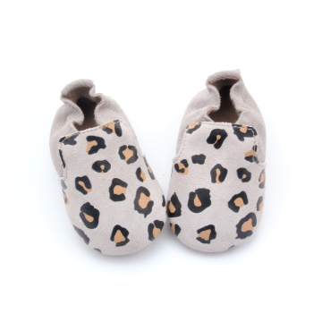 Fashion Baby Lepord Spot Infant Leather Shoes