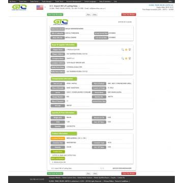 café datos comerciales de EE. UU.