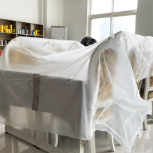 Plastic Drop Cloth for Painting Protection - Dust Sheet