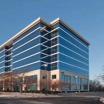 Conventional curtain wall powder coating