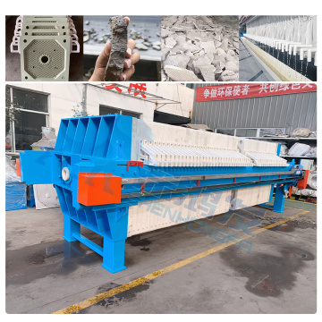 Ore Industry Ceramic Industry Diaphragm Chamber Filter Press
