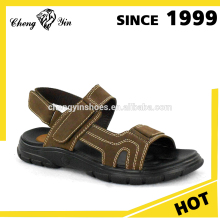 New Style Cheap Gentle Man Soft Durable Outsole PU Leather Wholesale Sandals Men for Holiday