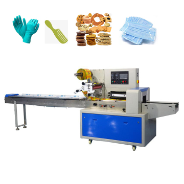 Horizontal Flowpack Packing Machine for Disposable Hotel Toothpick and Towel Pouches