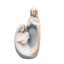 Traditional Hand-Painted Ceramic Nativity Set