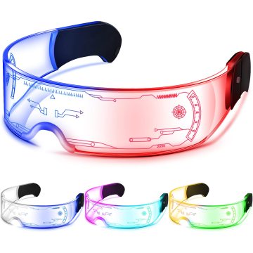 Sci-Fi Cyberpunk LED Luminous Sunglasses