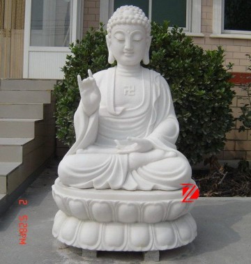 natural stone life size buddha statue