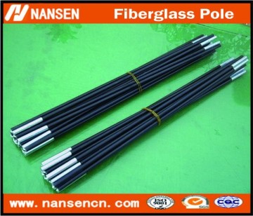 Adjustable fiberglass poles/Flexible tent poles / fiberglass