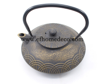 Cast Iron Enamel Teapot Set Water Kettle