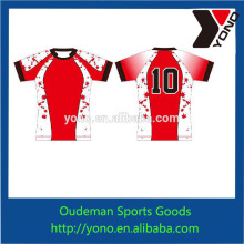 Custom wholesale rugby jersey team wear