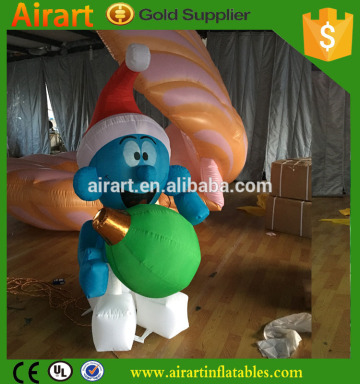 2016 hot gift advertising promotion christmas smurf