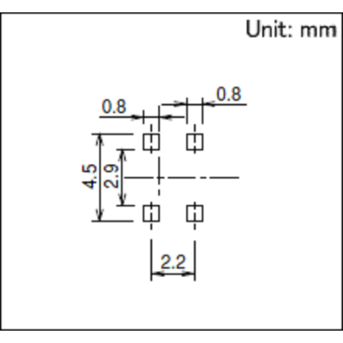 Low-profile Lever Switch na walang Positioning Pin