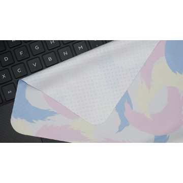 newest promotional non slip microfiber mouse pad cloth