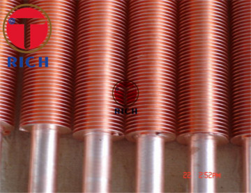 JIS H3300 C1100 Enhanced Condenser Steel Pipes