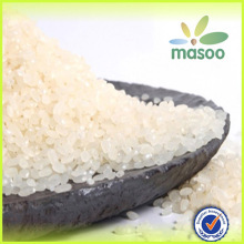 round and white rice and easy cooking