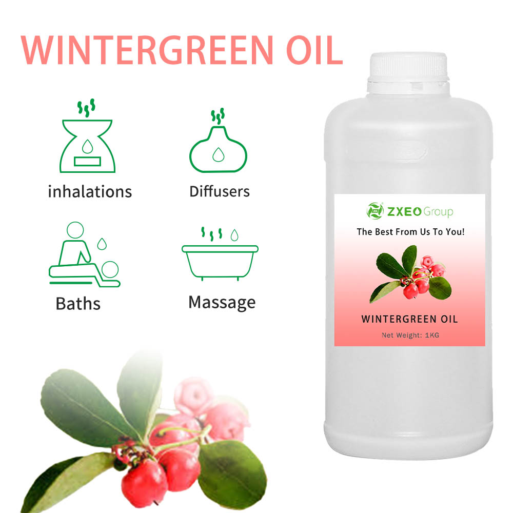 Venta en caliente 100% puro extracto de plantas de invierno aceite esencial