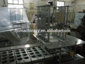 Fully automatic flavored milk cup filling and sealing machine