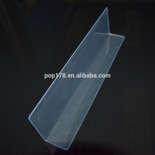 supermarket display fixtures and fittings plastic shelf divider