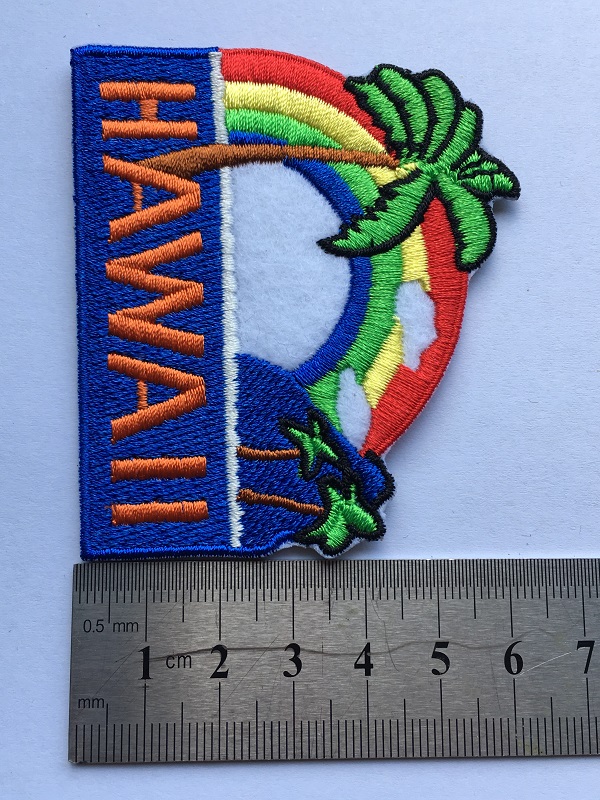 Custom Rainbow Embroidered