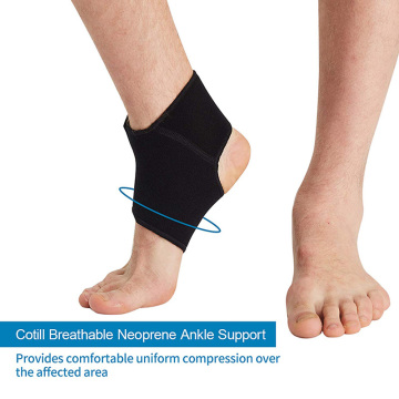 ขนาดที่กำหนดเอง Nerprene Elastic Ankle Brace Support