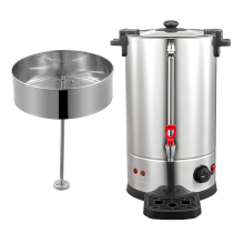 Electric stainless steel coffee dispenser tea urn