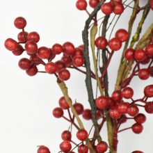 BSCI Home Christmas red berry wreath