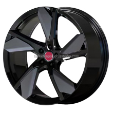 21 Inch Glossy Black CB 63.4mm Passenger Car Wheels for Jaguar Models