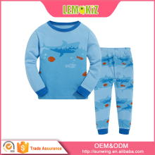 Lemokiz Meticulous Tailoring Cartoon Printed Kid Nightclothes 100%cotton Enfant Sleepwear
