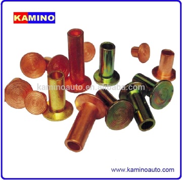 CLUTCH DISC RIVETS CLUTCH FACING RIVETS BRAKE LINING RIVETS SEMI-TUBULAR FRICTION PLATE RIVETS